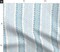 Traditional Classic Stripe Grandmillennial Feather Dots Lines Cottage Cottagecore Timeless Blue Monochromatic Sophisticated Coastal Farmhouse Custom Printed Fabric by Spoonflower Various Fabrics by the Yard or Fat Quarter
